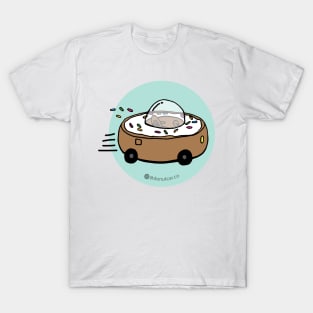 Donut Car - Let's Roll! (Mint) T-Shirt